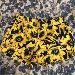 Jcrew floral shorts